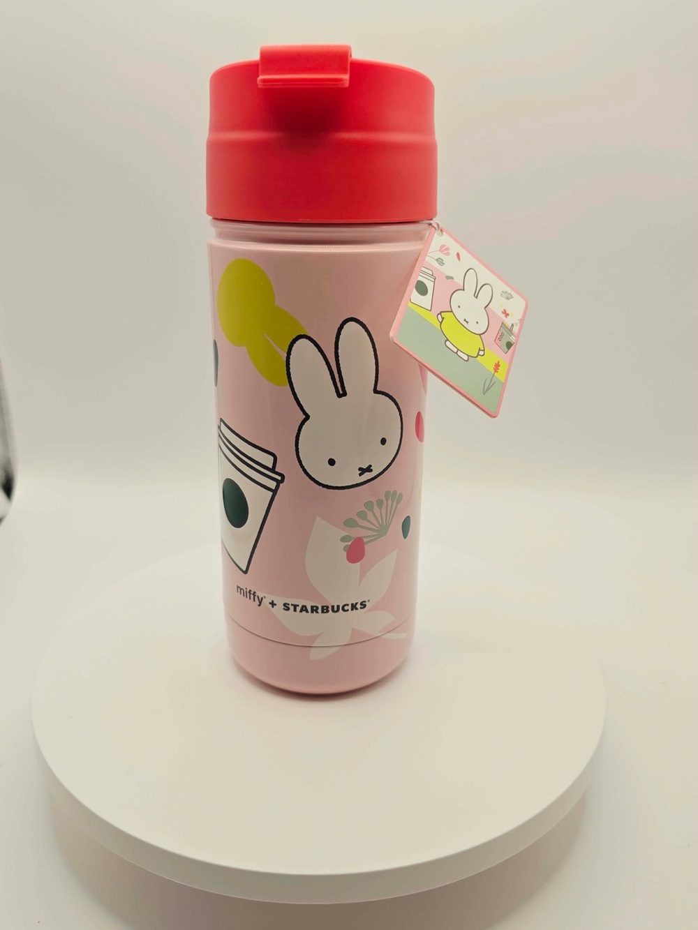 Starbucks x Miffy 2026 Pink Stainless Steel Vacuum Insulated Tumbler, 18oz